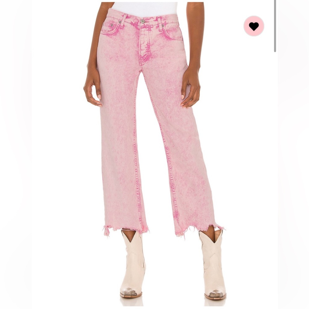 Free People - Maggie Mid-Rise Straight Jeans